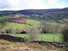 View from near Table Mountain, Brecon Beacons, Wales